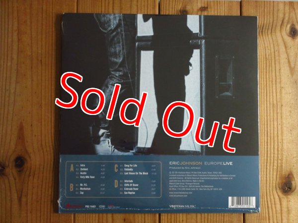 画像2: 現代最高峰ギタリスト、エリックジョンソンによる2014年の傑作ライブがアナログ盤で入荷！■Eric Johnson / Europe Live (2)