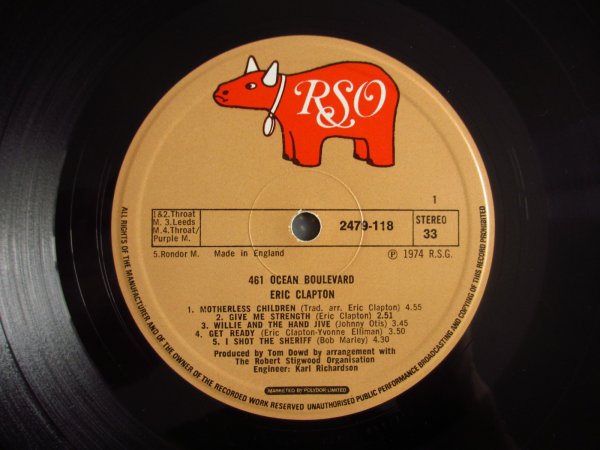 画像4: Eric Clapton / 461 Ocean Boulevard (4)