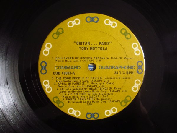 画像4: Tony Mottola / Guitar....Paris (4)