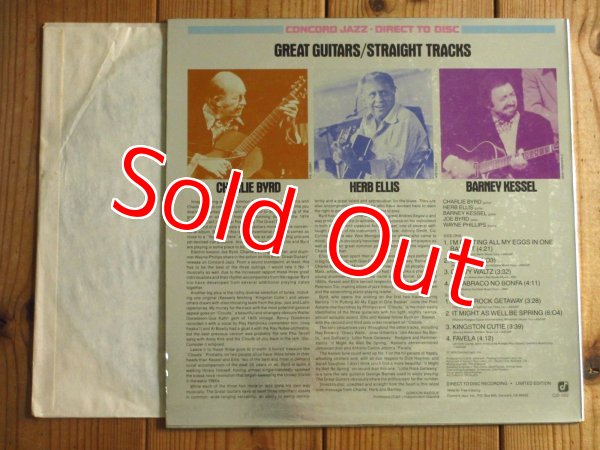画像2: Great Guitars (Charlie Byrd, Barney Kessel, Herb Ellis) / Straight Tracks (2)