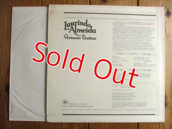 画像2: Laurindo Almeida / Virtuoso Guitar (45rpm) (2)