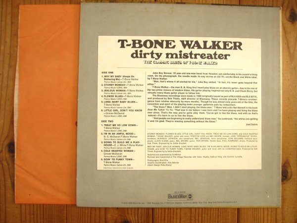 画像2: T-Bone Walker / Dirty Mistreater (2)