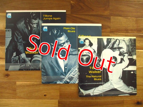 画像1: 3枚セット！■T-Bone Walker / T-Bone Jumps Again & Plain Ole Blues & The Natural Blues (1)