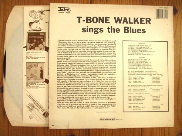 画像2: T-Bone Walker / Sings The Blues (2)