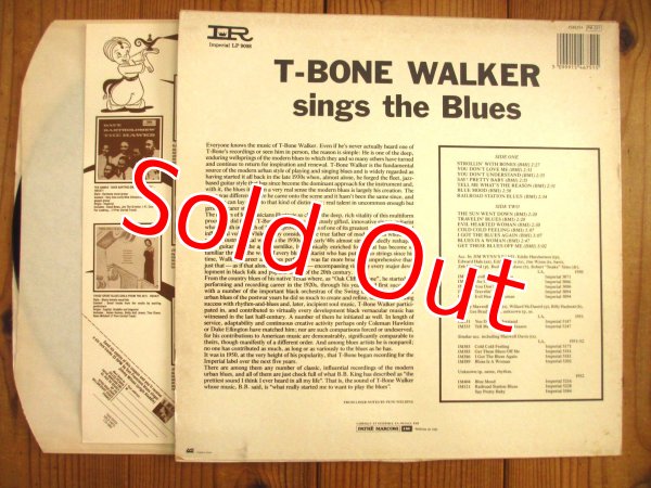画像2: T-Bone Walker / Sings The Blues (2)