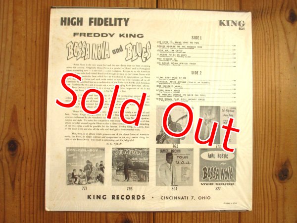 画像2: Freddy King / Bossa Nova And Blues (2)