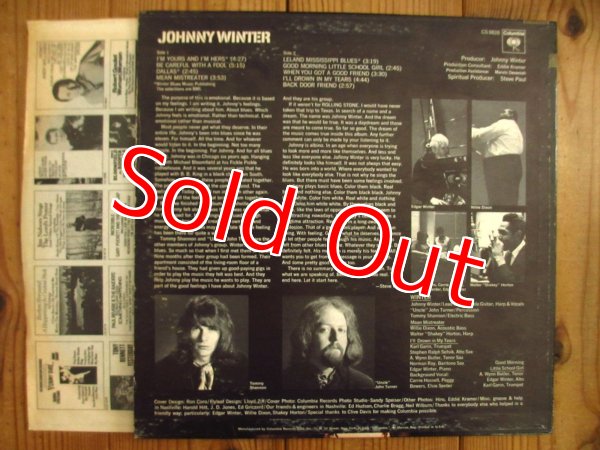画像2: Johnny Winter / Johnny Winter (2)