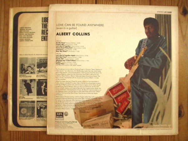 画像2: Albert Collins / Love Can Be Found Anywhere (Even In A Guitar) (2)