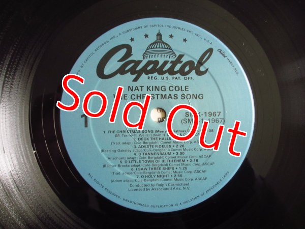 画像3: Nat King Cole / The Christmas Song (3)