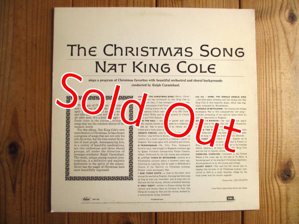 画像2: Nat King Cole / The Christmas Song (2)