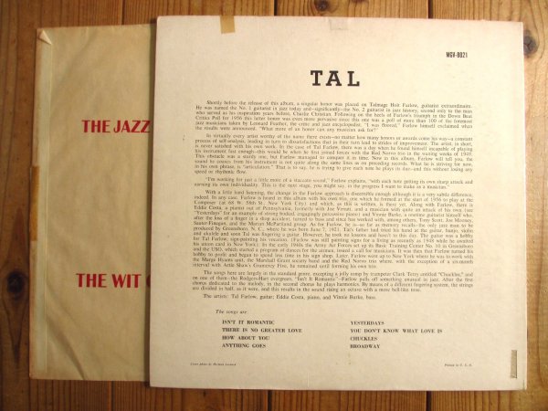 画像2: Tal Farlow / TAL (2)