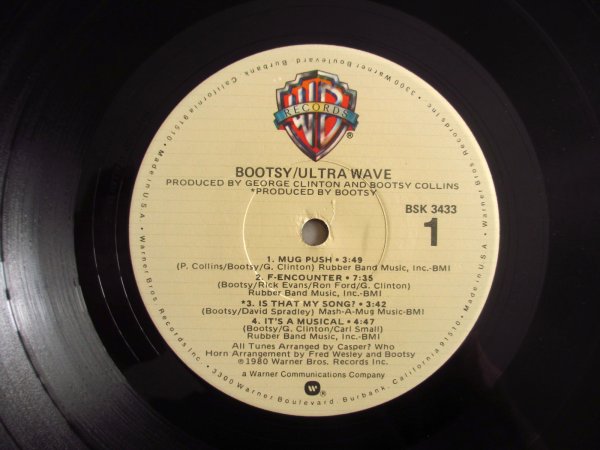 画像3: Bootsy / Ultra Wave (3)