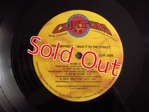 画像3: Curtis Mayfield / Take It To The Streets (3)