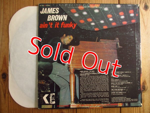 画像2: James Brown And The James Brown Band / Ain't It Funky (2)