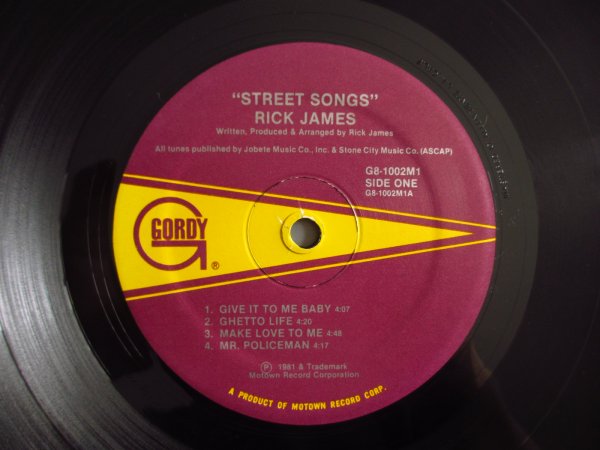 画像3: Rick James ‎/ Street Songs (3)