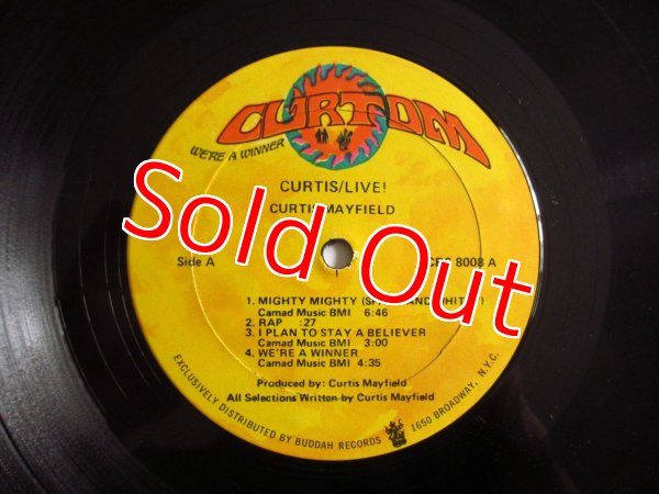 画像4: Curtis Mayfield / Curtis - Live! (4)