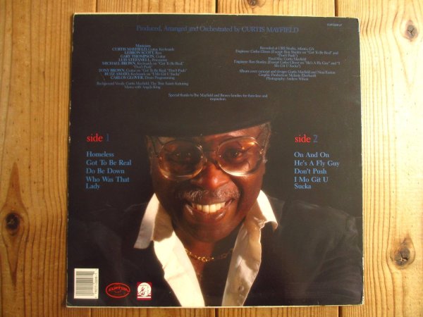 画像2: Curtis Mayfield / Take It To The Streets (2)