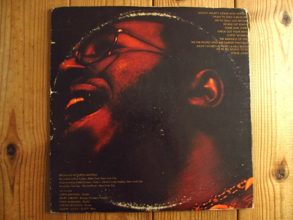 画像3: Curtis Mayfield / Curtis - Live! (3)