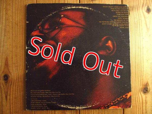 画像3: Curtis Mayfield / Curtis - Live! (3)