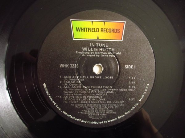 画像3: Willie Hutch / In Tune (3)