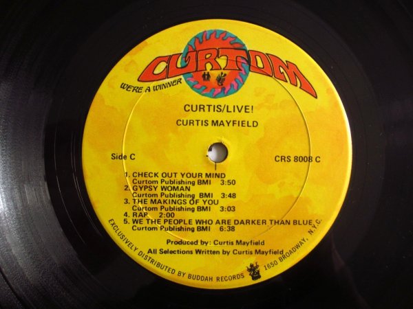 画像5: Curtis Mayfield / Curtis - Live! (5)