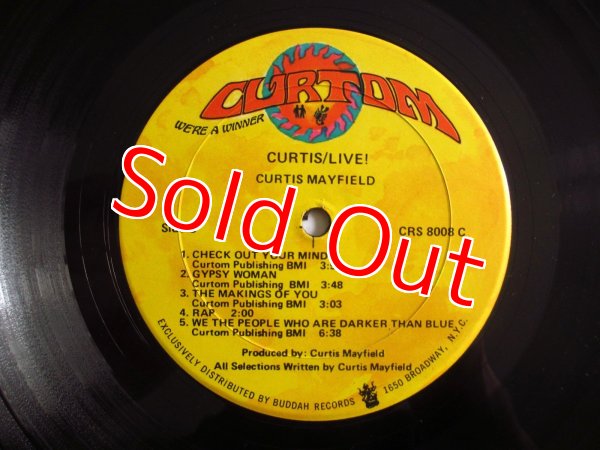 画像5: Curtis Mayfield / Curtis - Live! (5)