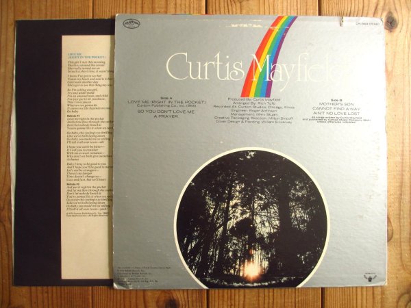画像2: Curtis Mayfield / Got To Find A Way (2)