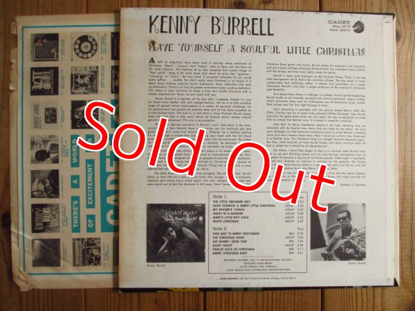 画像2: Kenny Burrell  / Have Yourself a Soulful Little Christmas (MONO) (2)