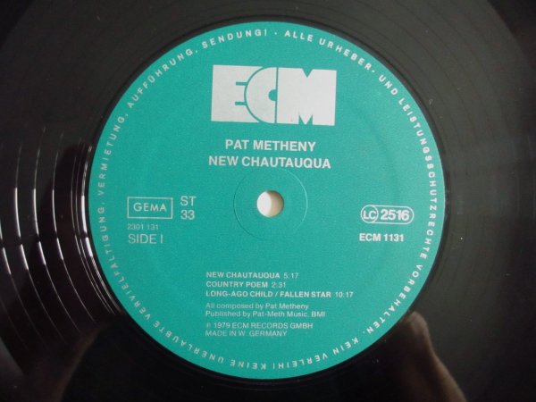 画像3: Pat Metheny / New Chautauqua (3)