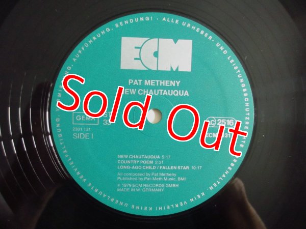 画像3: Pat Metheny / New Chautauqua (3)