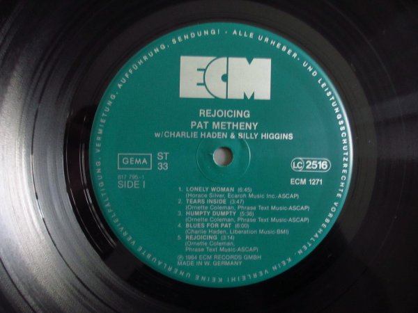 画像3: Pat Metheny / Rejoicing (3)