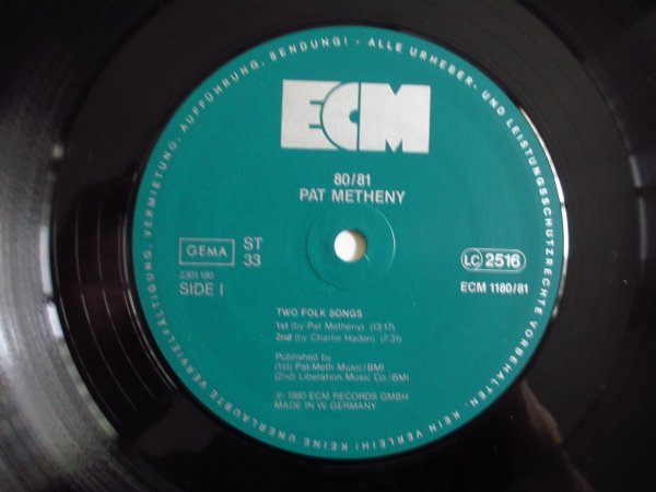 画像4: Pat Metheny / 80/81 (4)