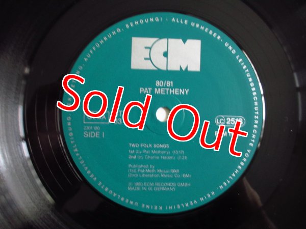 画像4: Pat Metheny / 80/81 (4)