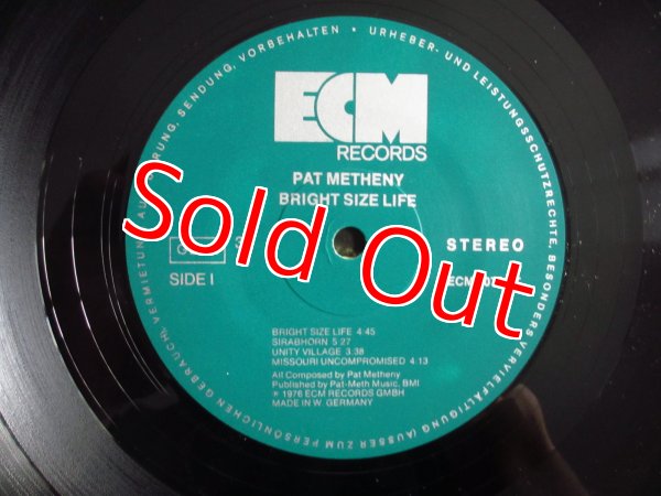 画像3: Pat Metheny / Bright Size Life (3)