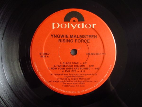 画像3: Yngwie J. Malmsteen / Rising Force (3)