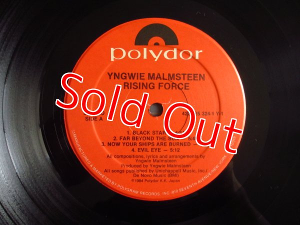 画像3: Yngwie J. Malmsteen / Rising Force (3)