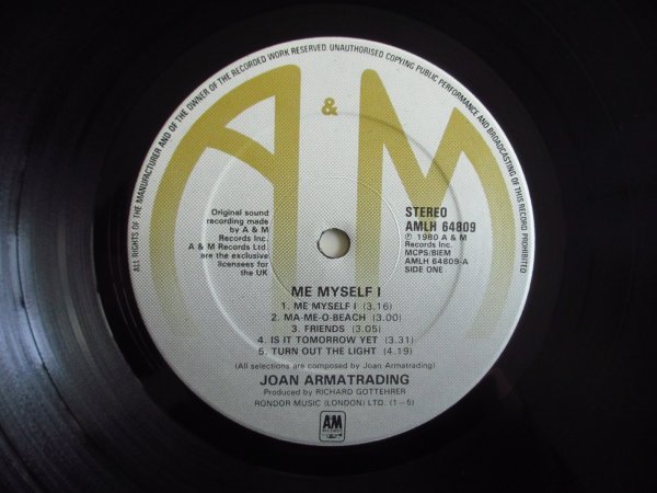 画像3: Joan Armatrading / Me Myself I (3)