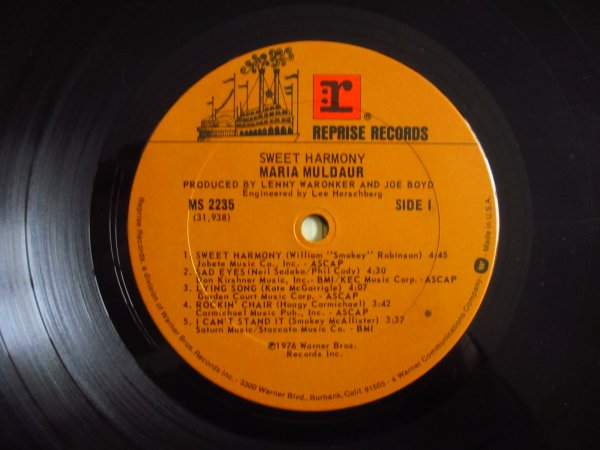 画像3: Maria Muldaur / Sweet Harmony (3)