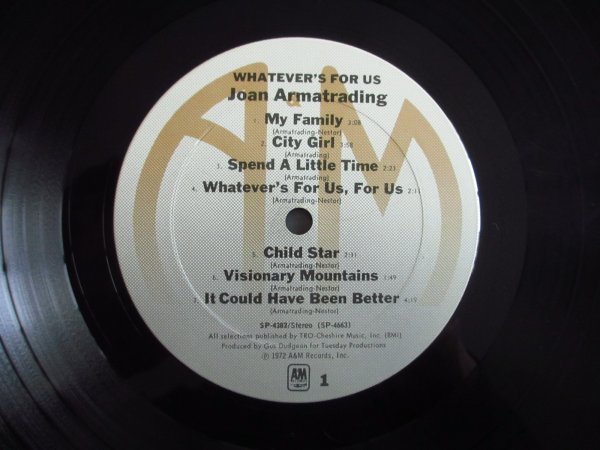 画像4: Joan Armatrading / Whatever's For Us (4)