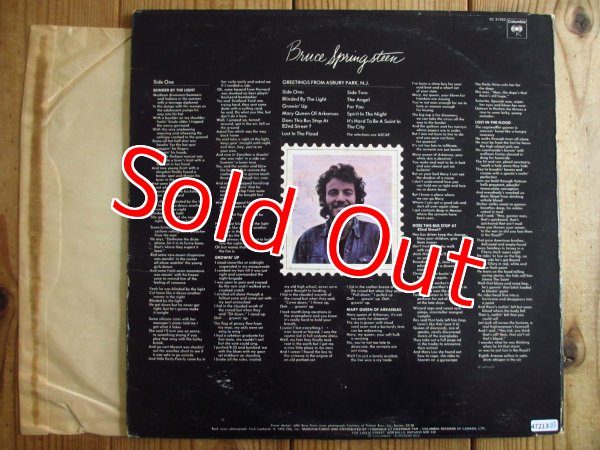 画像3: Bruce Springsteen / Greetings From Asbury Park, N.J. (3)