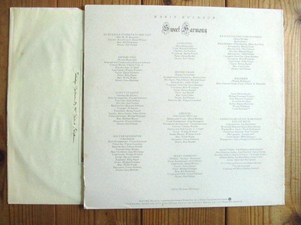 画像2: Maria Muldaur / Sweet Harmony (2)