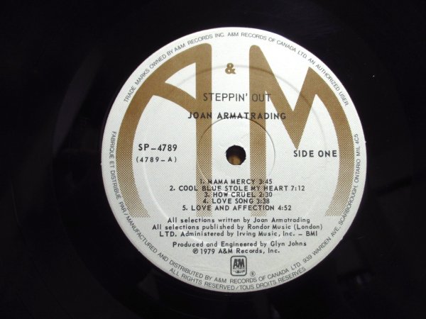 画像4: Joan Armatrading / Steppin' Out (4)