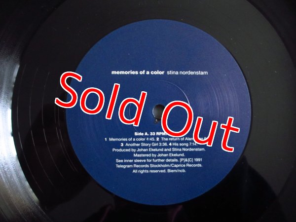 画像3: Stina Nordenstam / Memories Of A Color (3)