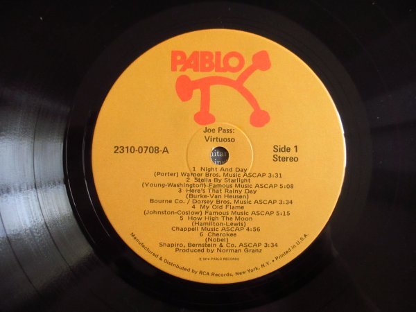 画像3: Joe Pass / Virtuoso (3)