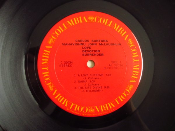 画像4: Carlos Santana & Mahavishnu John McLaughlin / Love Devotion Surrender (4)
