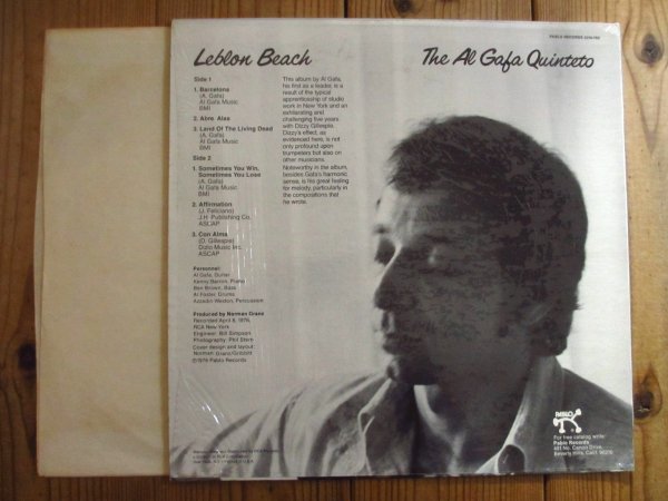 画像2: Al Gafa Quinteto / Leblon Beach (2)