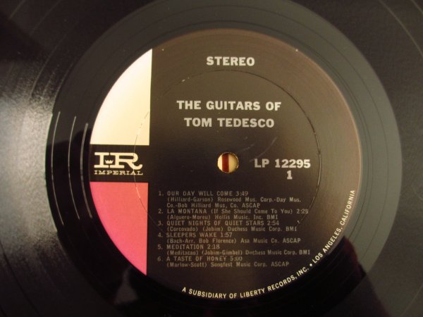 画像3: Tommy Tedesco / The Guitars Of Tom Tedesco (3)