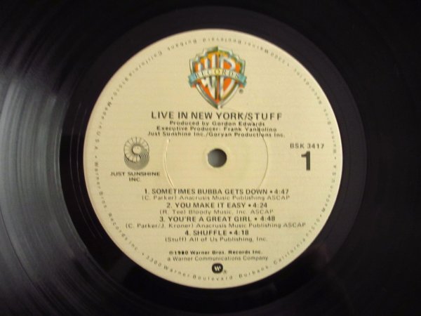 画像3: Stuff / Live In New York (3)