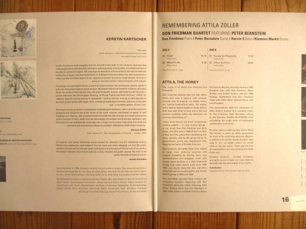 画像2: Don Friedman Quartet featuring Peter Bernstein / Remembering Attila Zoller (2)
