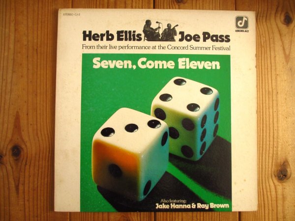 画像1: Herb Ellis & Joe Pass / Seven, Come Eleven (1)